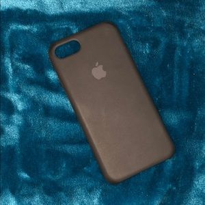 Apple iPhone 6/6s silicone cover - Black